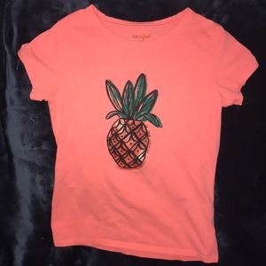 Cat & Jack Girls 10/12 Tee, Like New